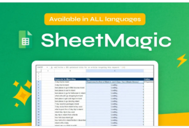 SheetMagic Lifetime Deal: Boost Google Sheets with AI